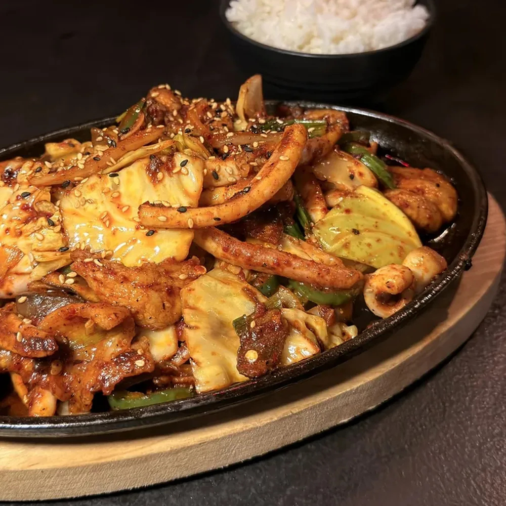 Squid & Pork Belly 오징어 삼겹 볶음